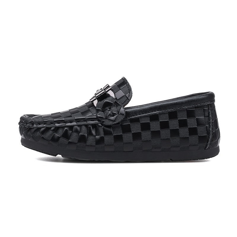 Large Size Summer Beanie Shoes Men's Leather New Casual Shoes Lazy Shoes