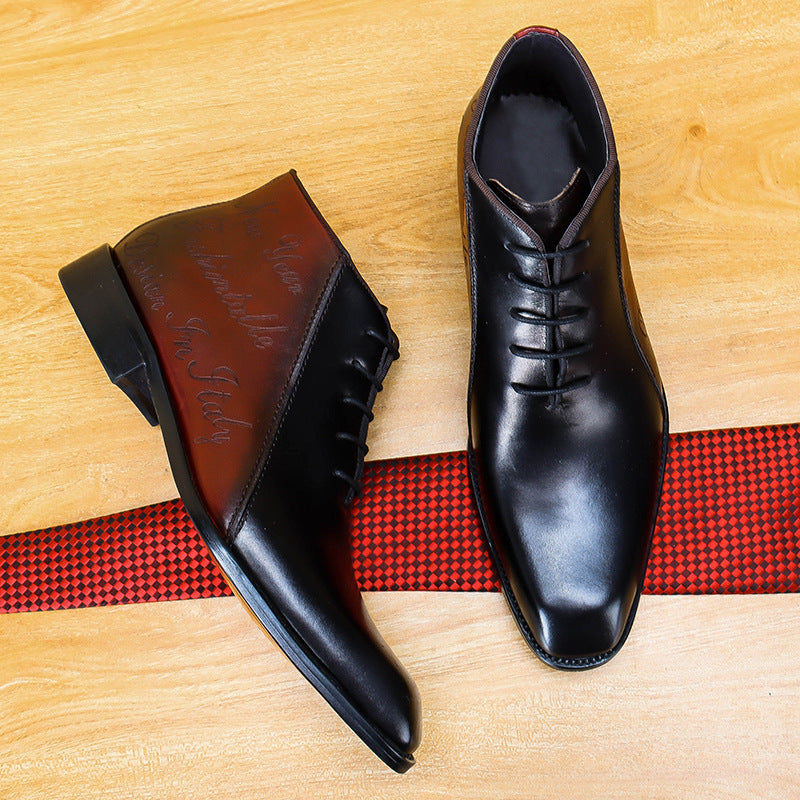 Martin Boots Men's Bicolor Cowhide Business