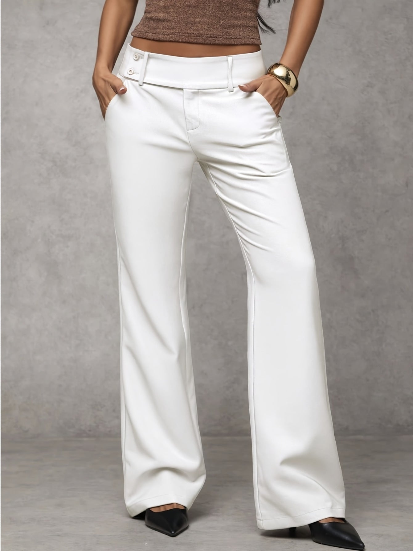 Draping Slimming And Height-enhancing Versatile Casual Workwear Suit Pants
